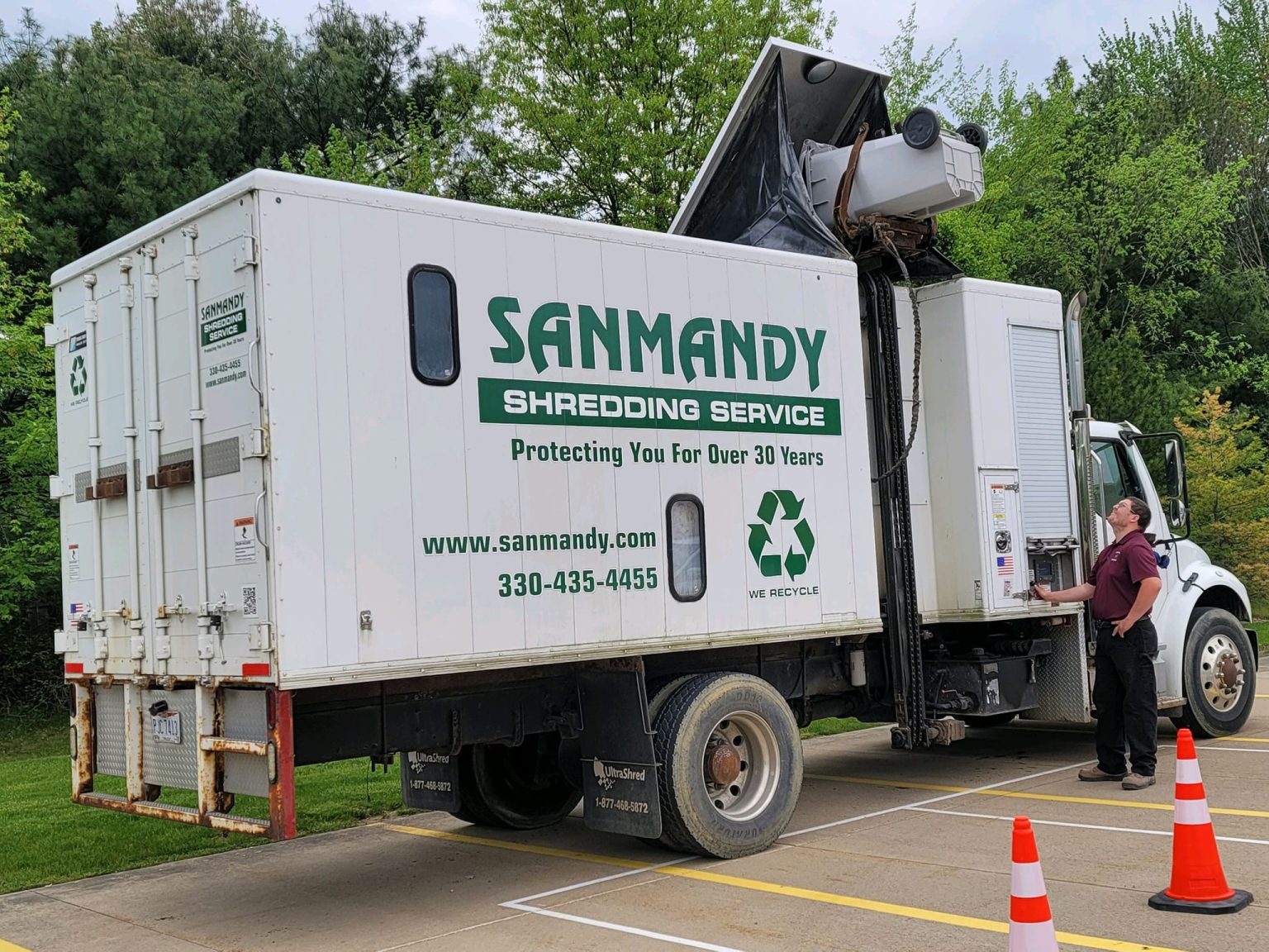 Secure Shredding - Sanmandy Document Destruction